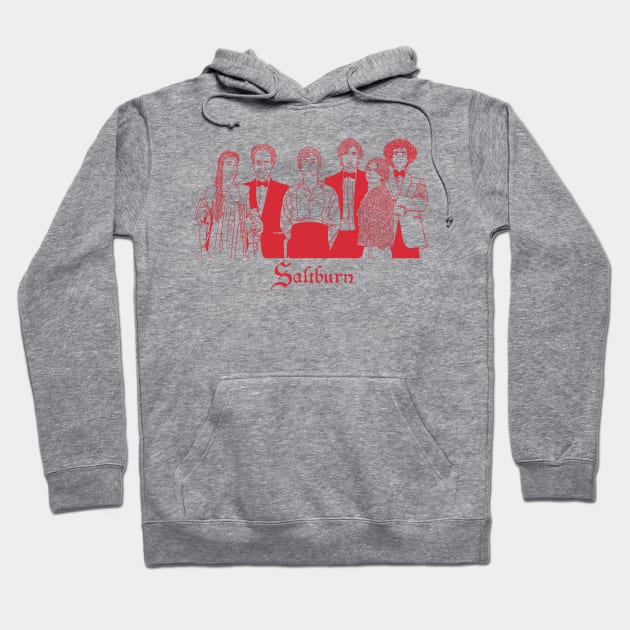 Saltburn Simple Drawing Hoodie by RansomNote